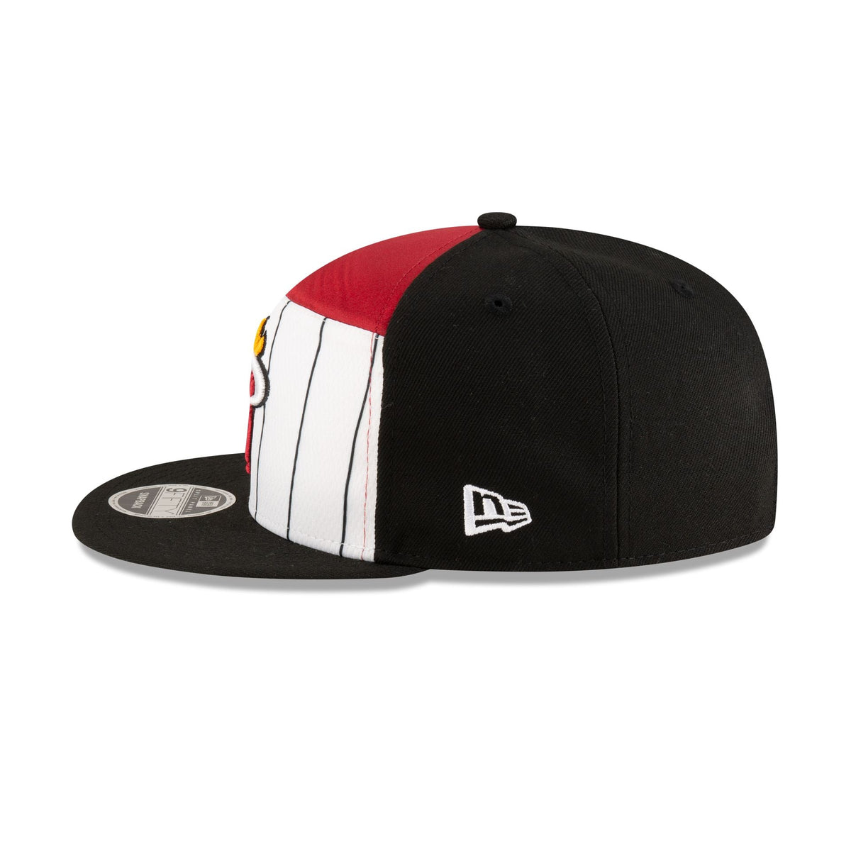 Miami Heat 2025 Tip-Off Split Panel 9FIFTY Snapback Hat