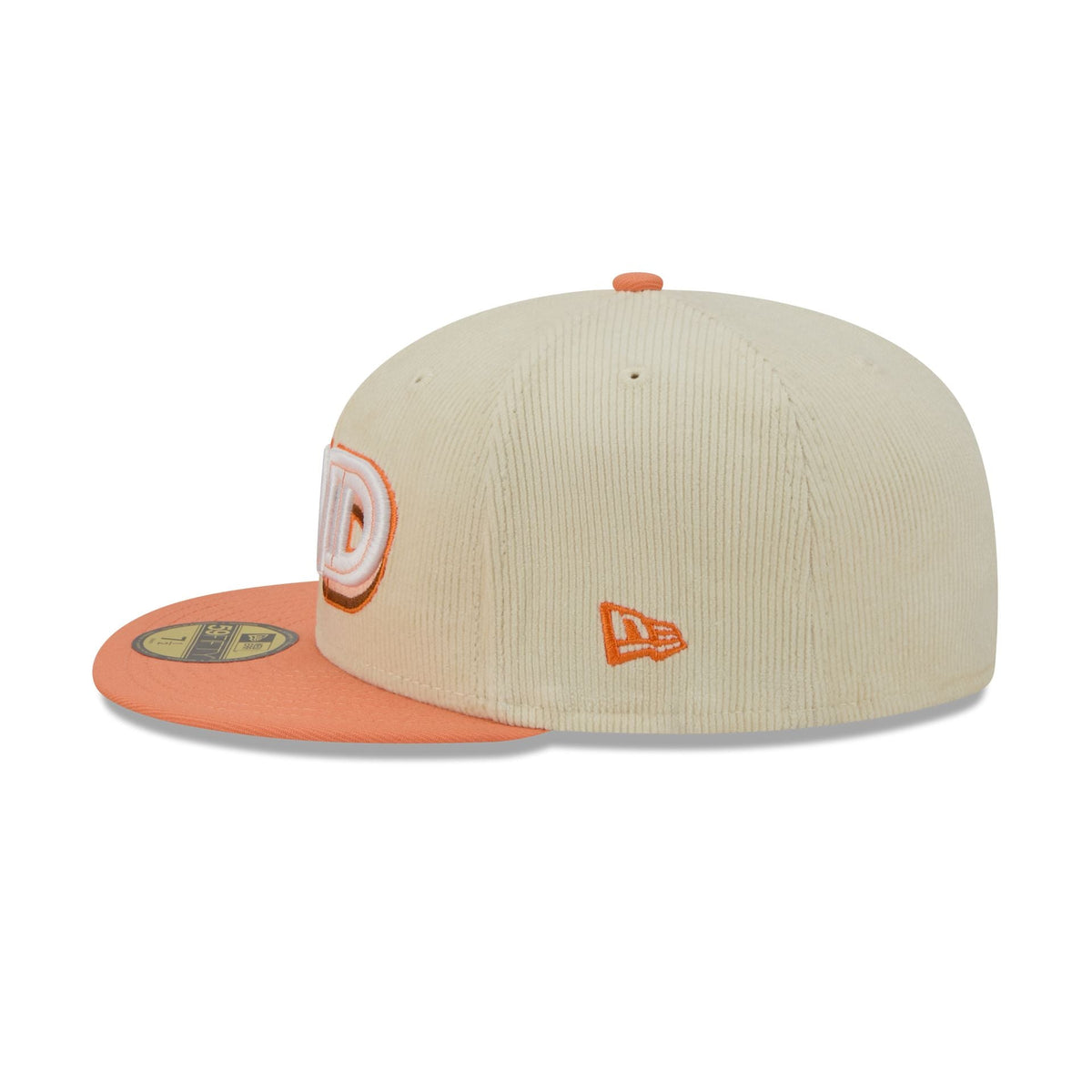 Cleveland Cavaliers 2025 City Edition Chrome White Corduroy 59FIFTY Fitted Hat