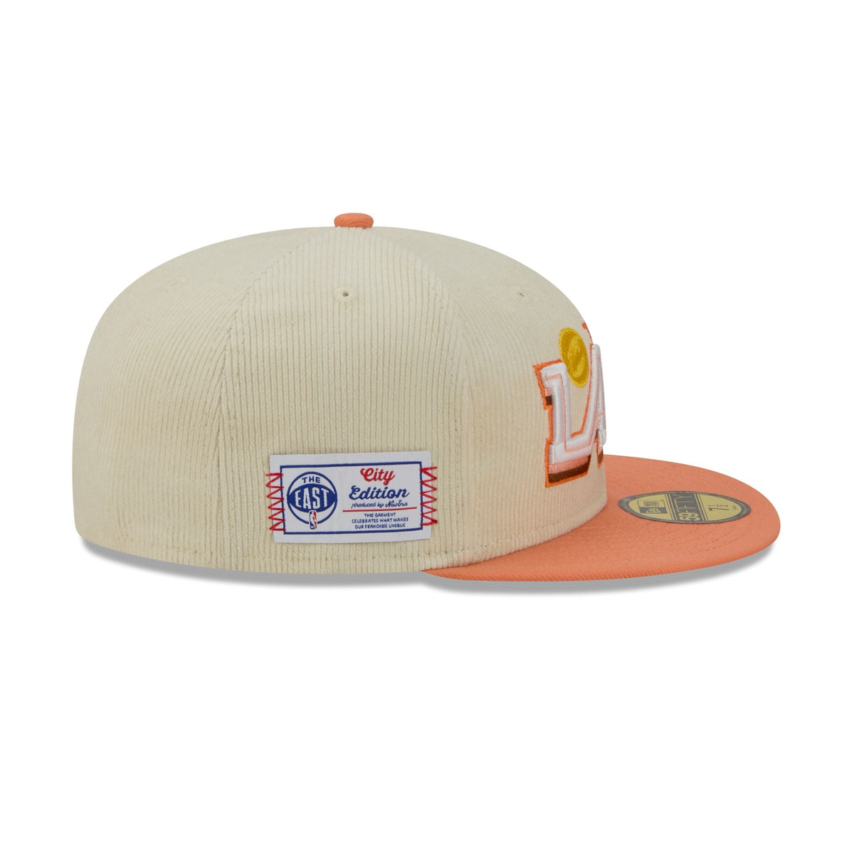 Cleveland Cavaliers 2025 City Edition Chrome White Corduroy 59FIFTY Fitted Hat