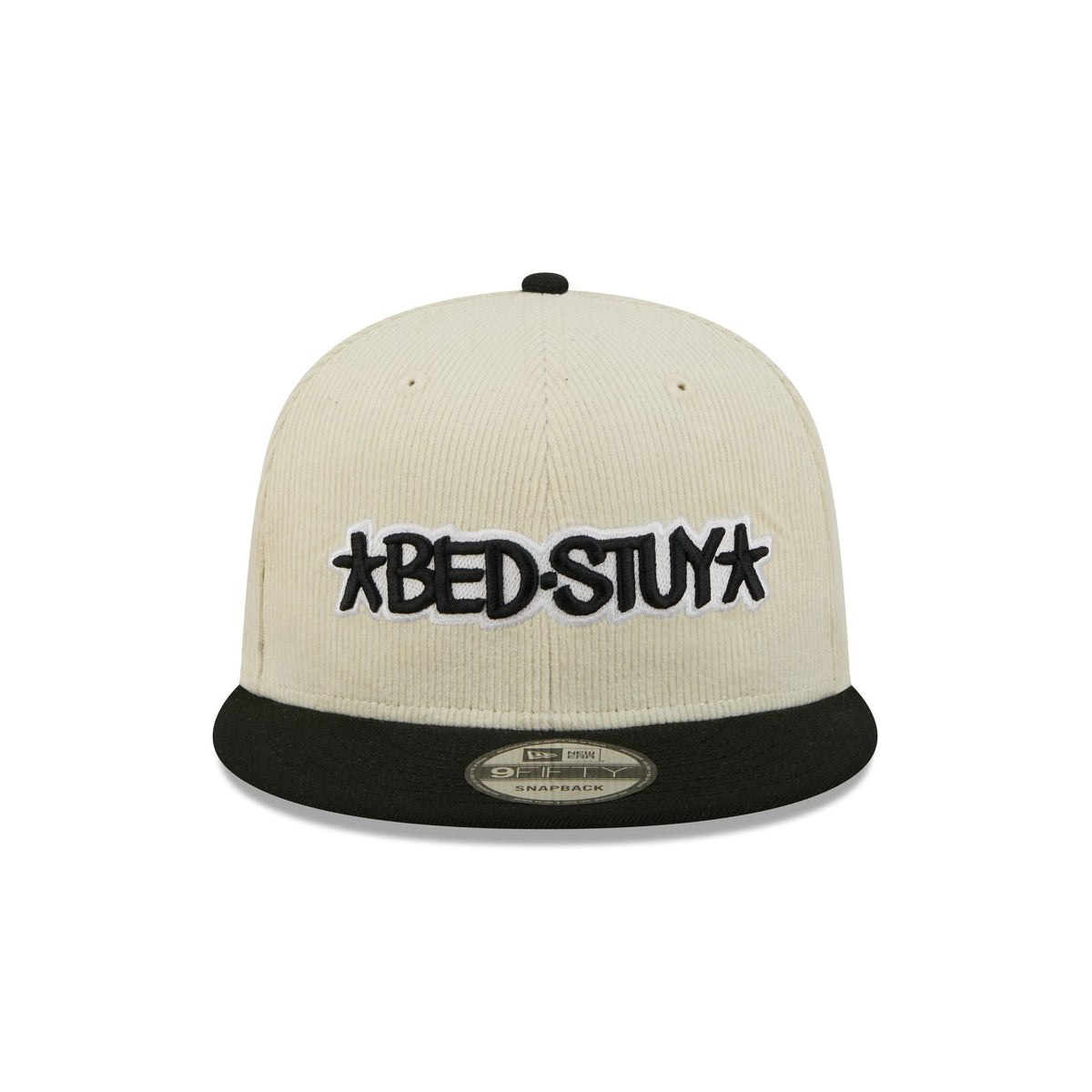 Brooklyn Nets 2025 City Edition Chrome White Corduroy 9FIFTY Snapback Hat