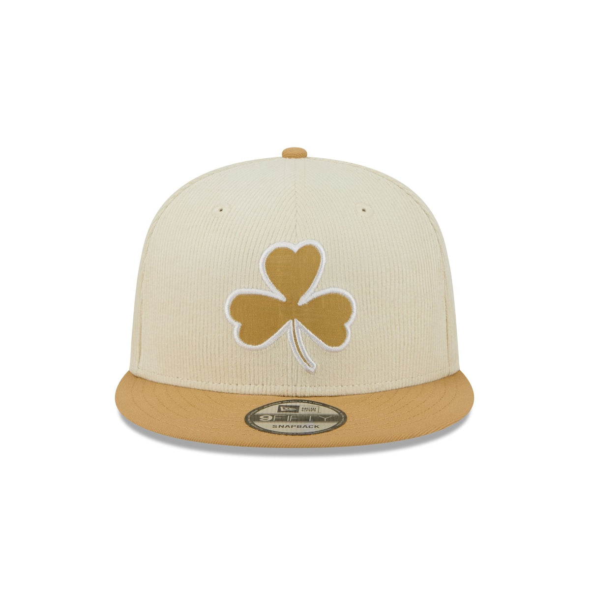 Boston Celtics 2025 City Edition Chrome White Corduroy 9FIFTY Snapback Hat