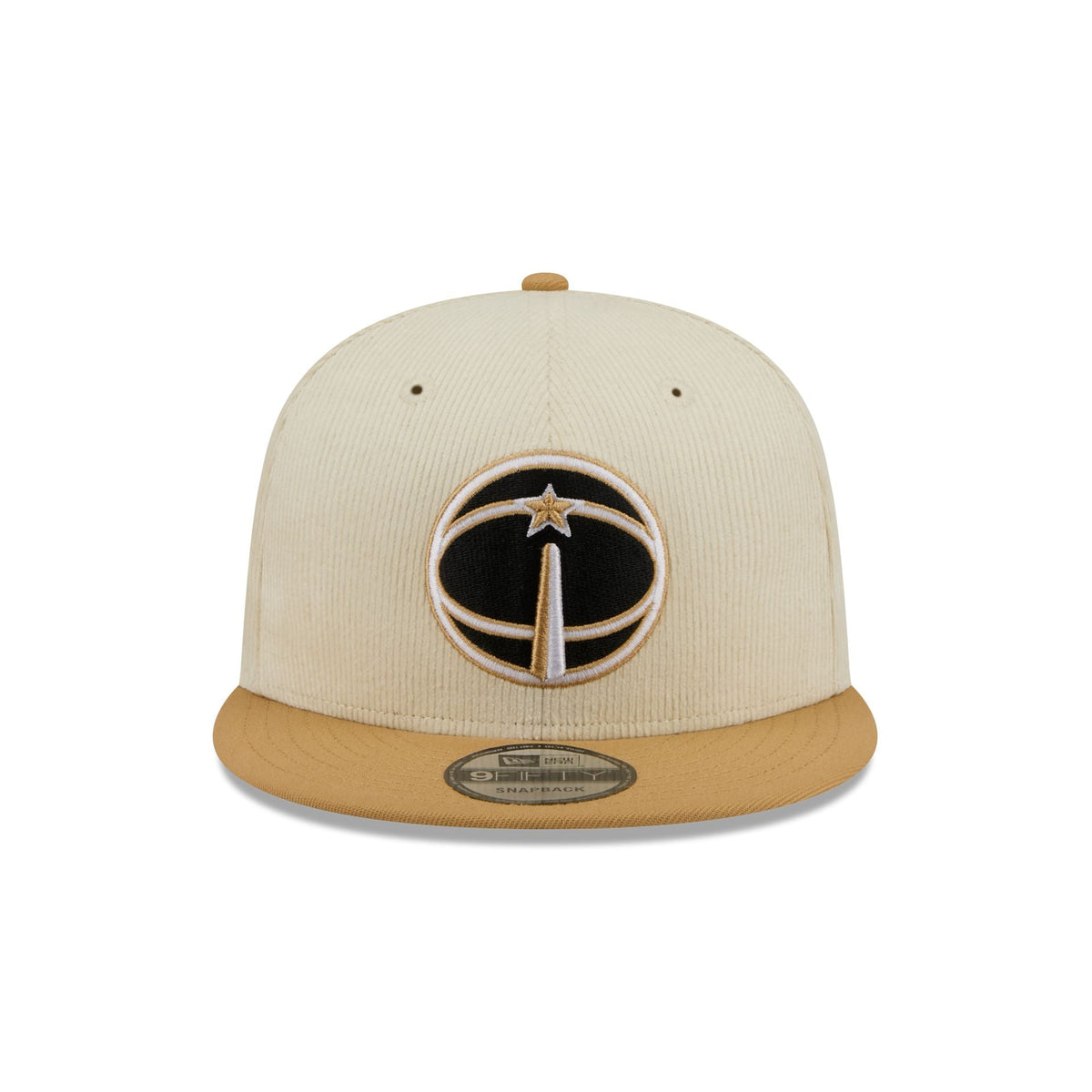 Washington Wizards 2025 City Edition Chrome White Corduroy 9FIFTY Snapback Hat