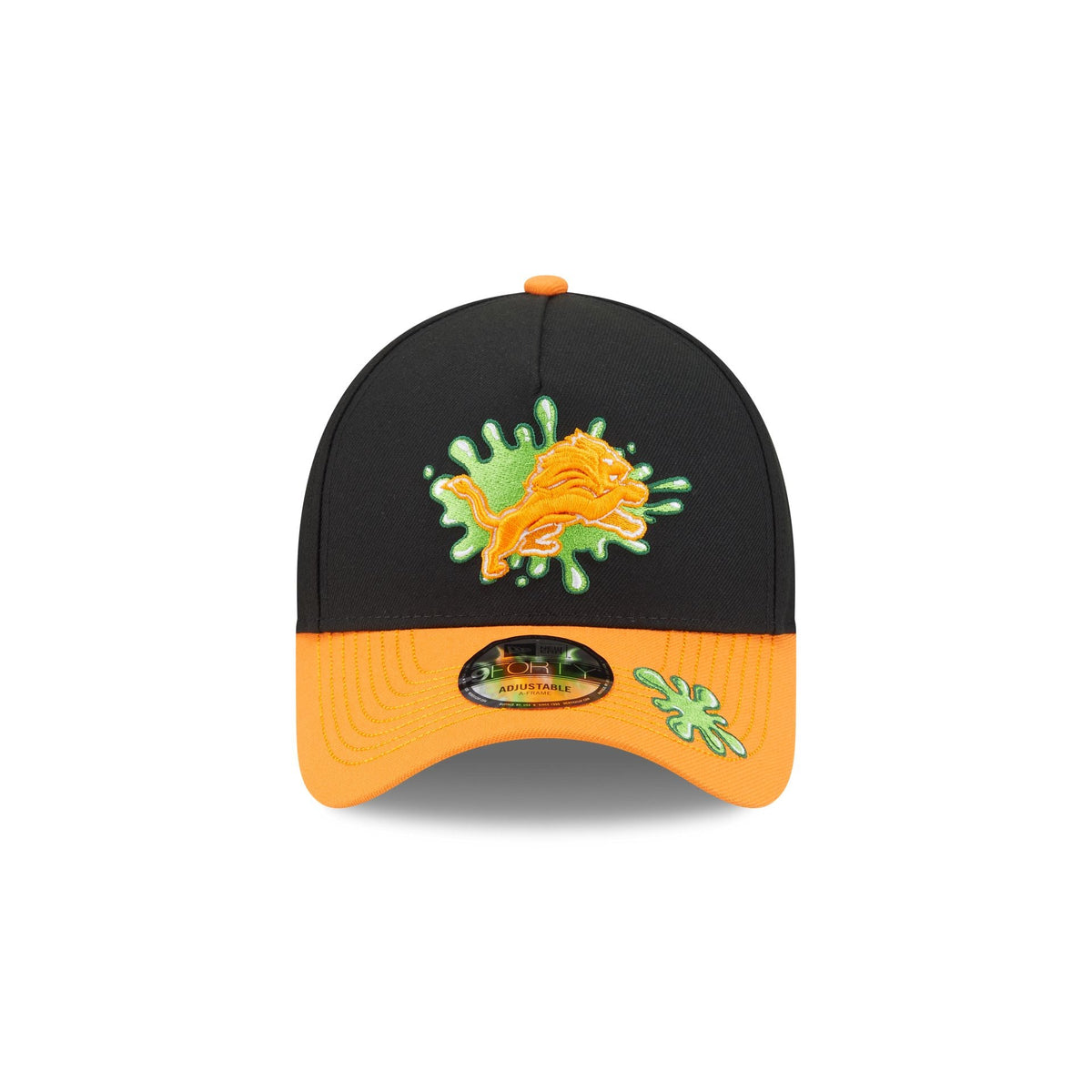 Nickelodeon Slime x Detroit Lions 9FORTY A-Frame Snapback Hat