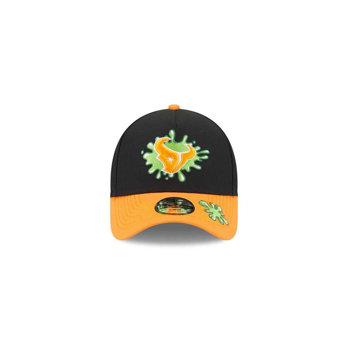Nickelodeon Slime x Houston Texans Kids 9FORTY A-Frame Snapback Hat