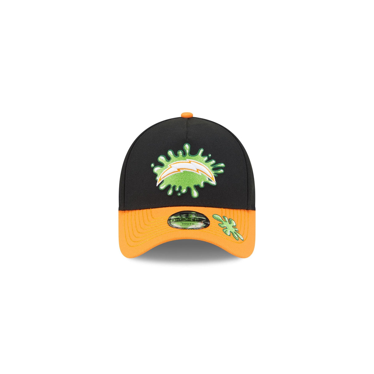 Nickelodeon Slime x Los Angeles Chargers Kids 9FORTY A-Frame Snapback Hat