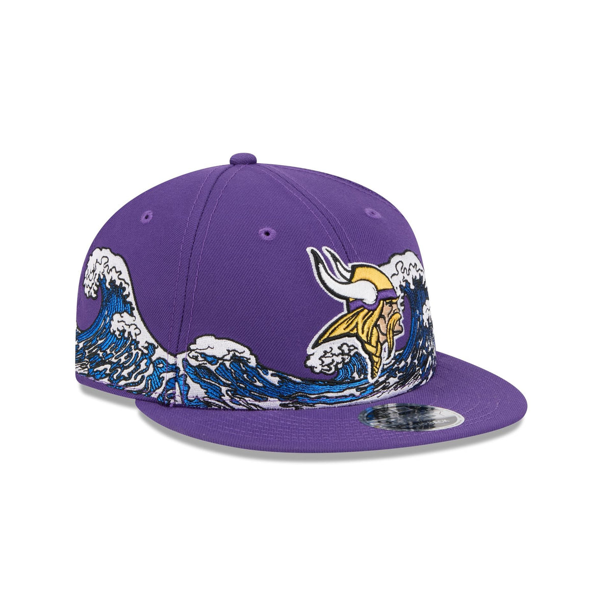 Minnesota Vikings Tidal Flow Retro Crown 9FIFTY Adjustable Hat