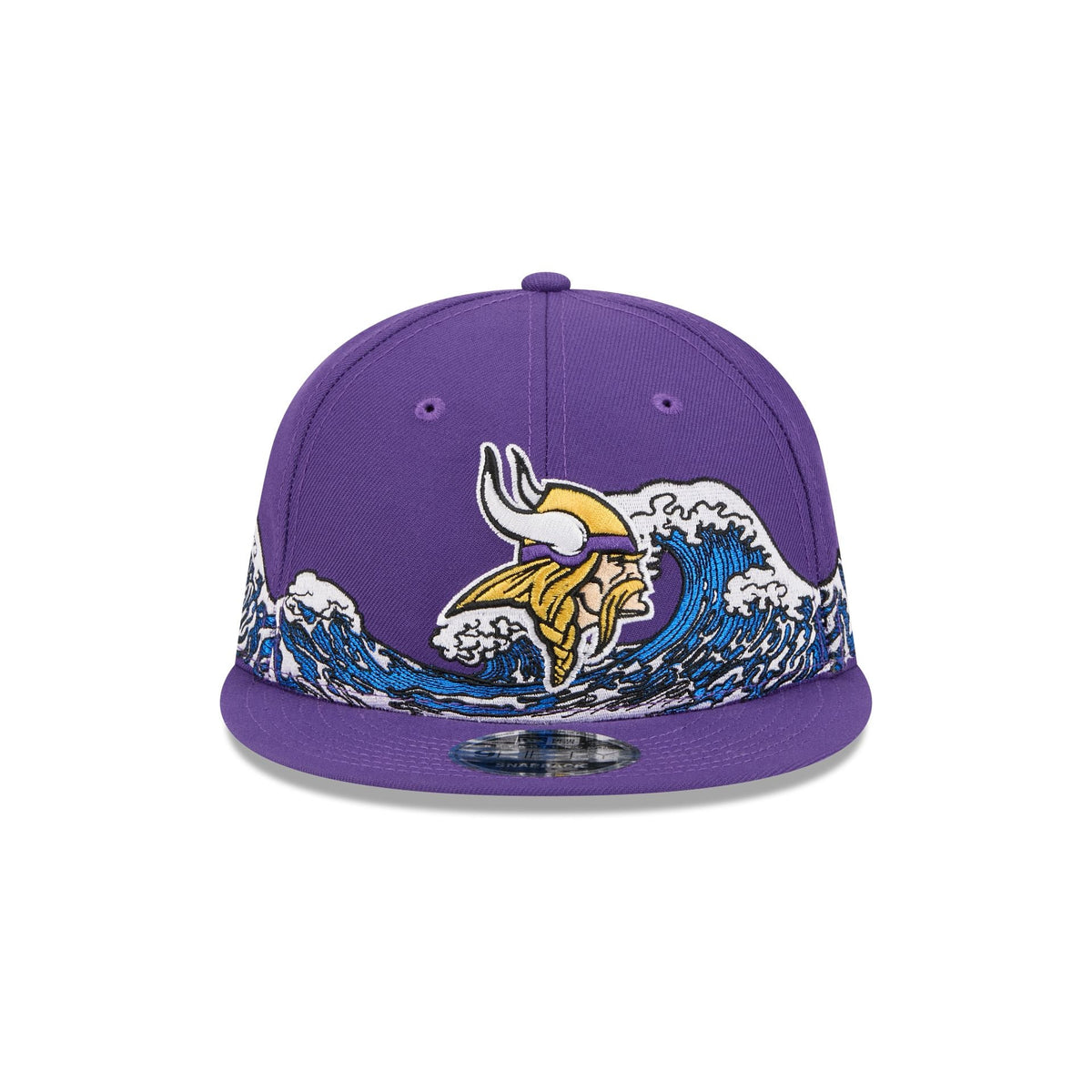 Minnesota Vikings Tidal Flow Retro Crown 9FIFTY Adjustable Hat