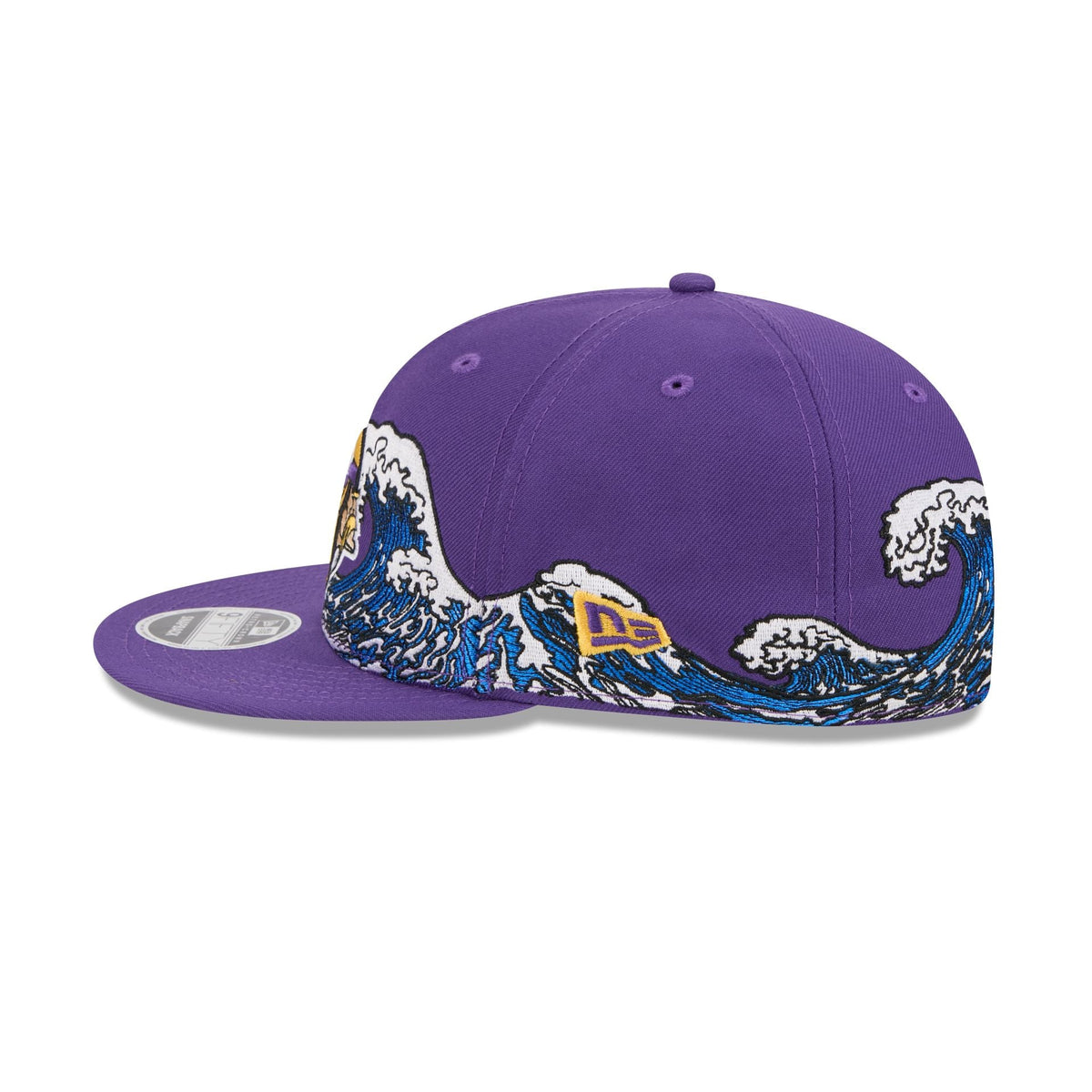 Minnesota Vikings Tidal Flow Retro Crown 9FIFTY Adjustable Hat