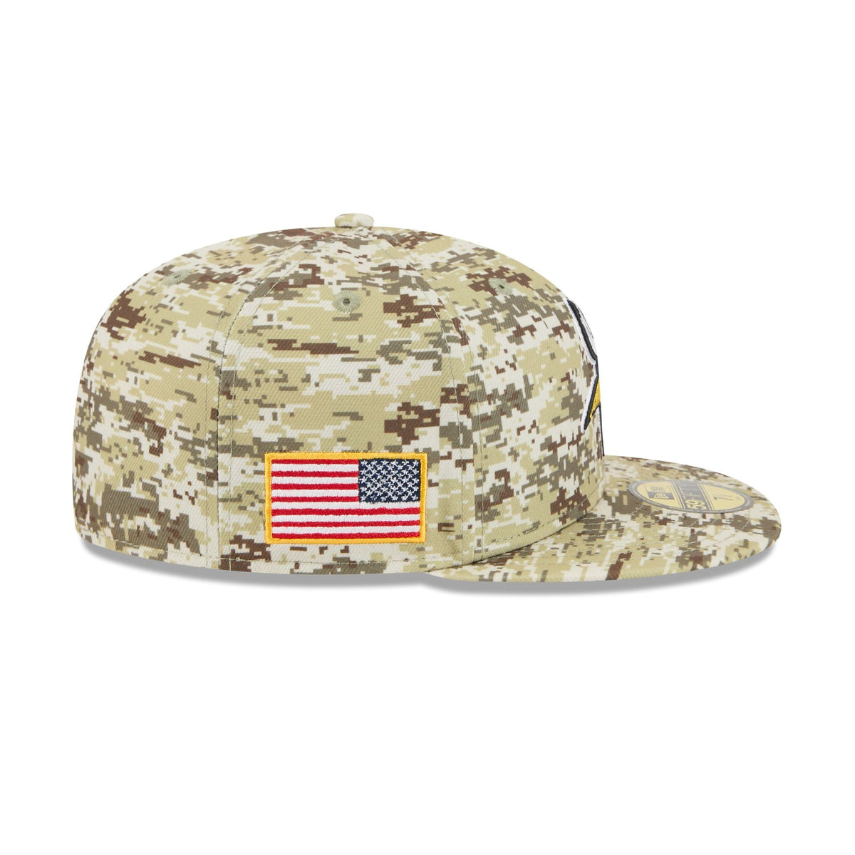 Minnesota Vikings 2025 Salute to Service Fan Gear 59FIFTY Fitted Hat