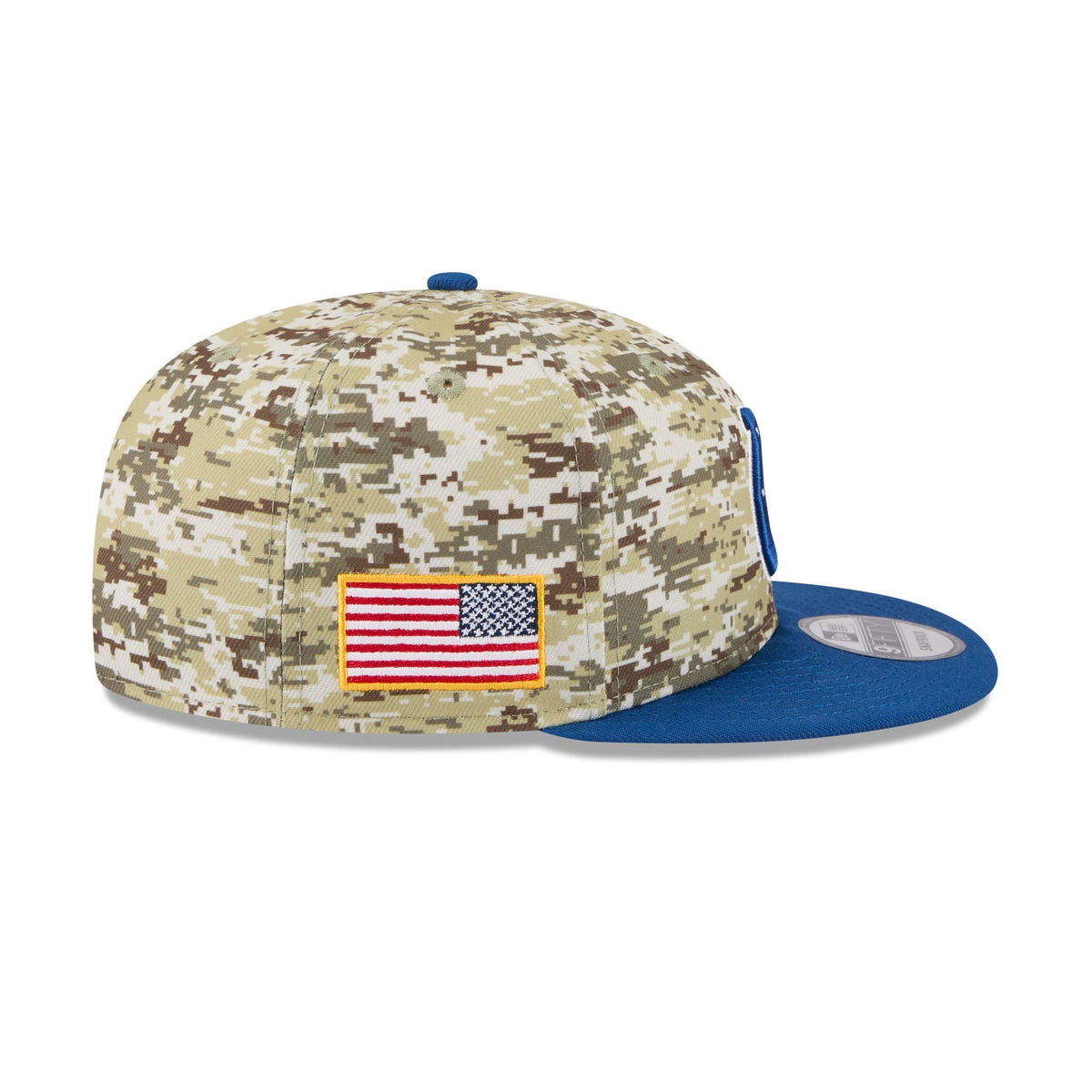 Indianapolis Colts 2025 Salute to Service Fan Gear 9FIFTY Snapback Hat