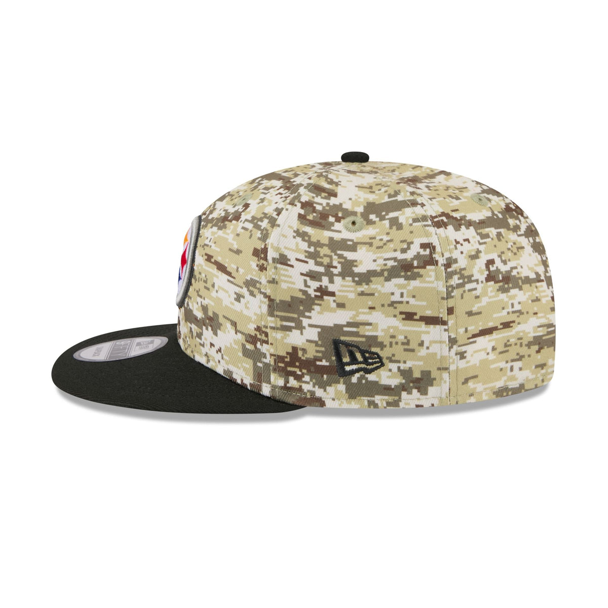 Pittsburgh Steelers 2025 Salute to Service Fan Gear 9FIFTY Snapback Hat