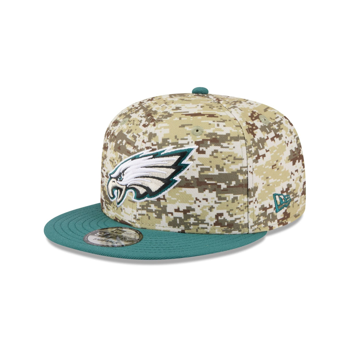 Philadelphia Eagles 2025 Salute to Service Fan Gear 9FIFTY Snapback Hat
