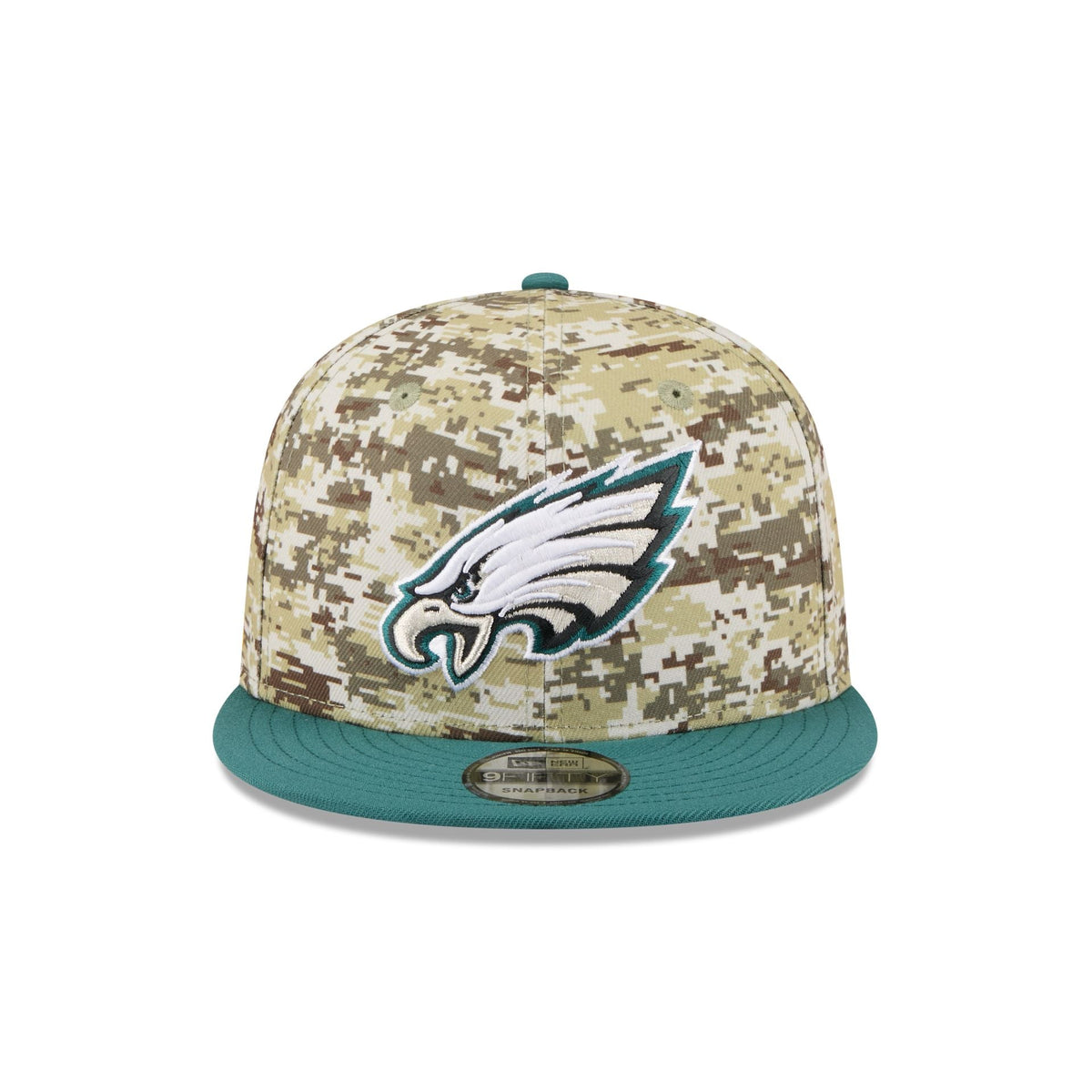 Philadelphia Eagles 2025 Salute to Service Fan Gear 9FIFTY Snapback Hat