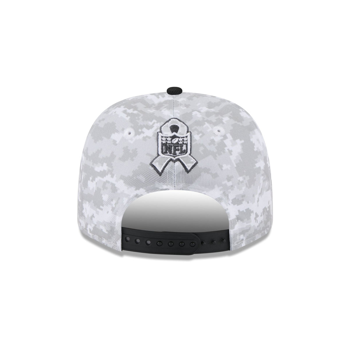Baltimore Ravens 2025 Salute to Service Fan Gear 9SEVENTY Stretch-Snap Hat