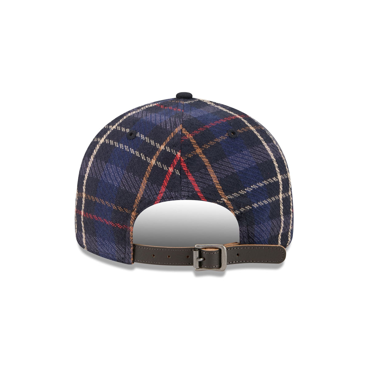 Green Bay Packers Grunge Plaid Retro Crown 9FIFTY Adjustable Hat