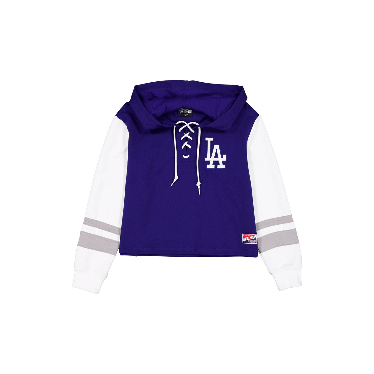 Los Angeles Dodgers Throwback Tie Women's Hoodie