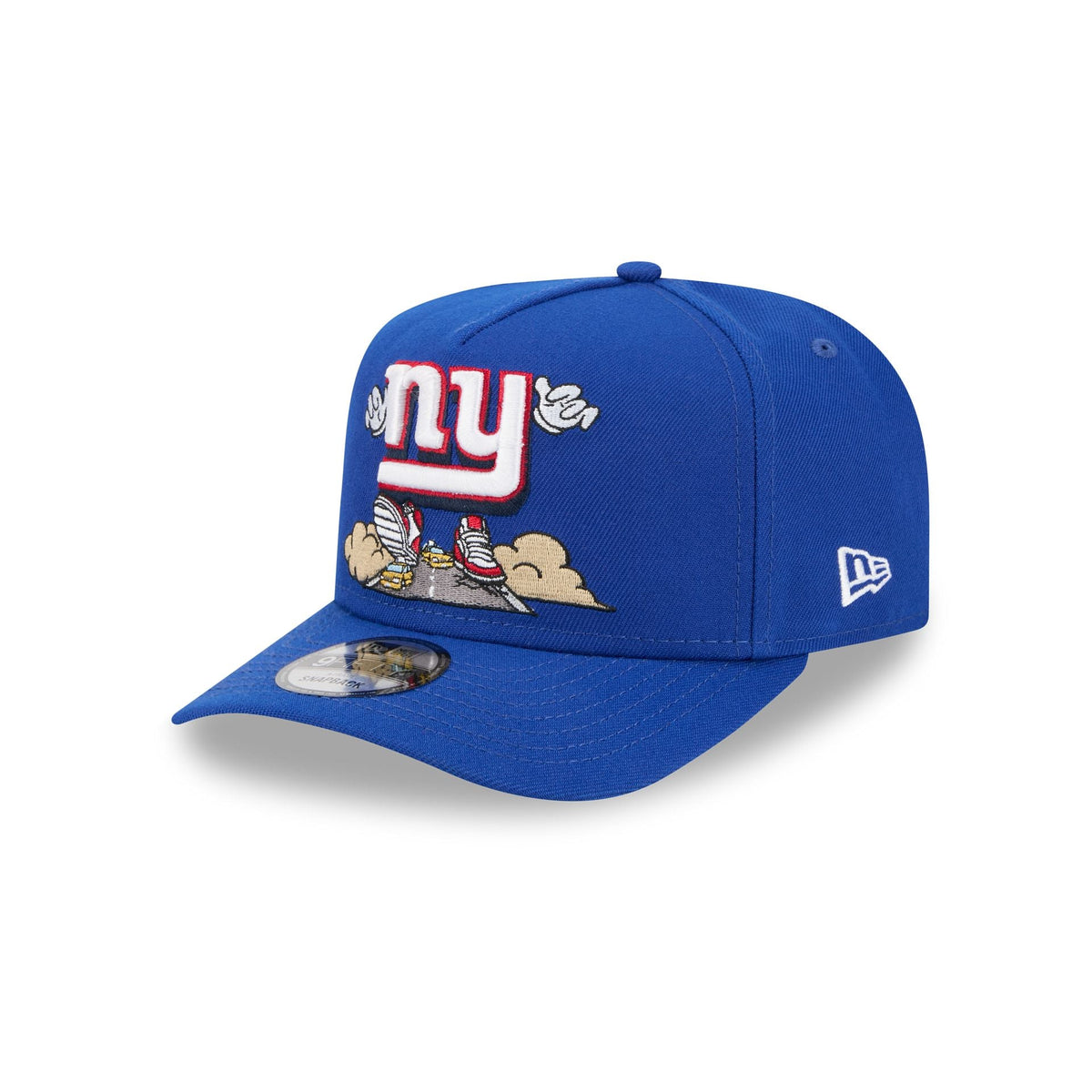 New York Giants Cartoon 9FIFTY A-Frame Snapback Hat