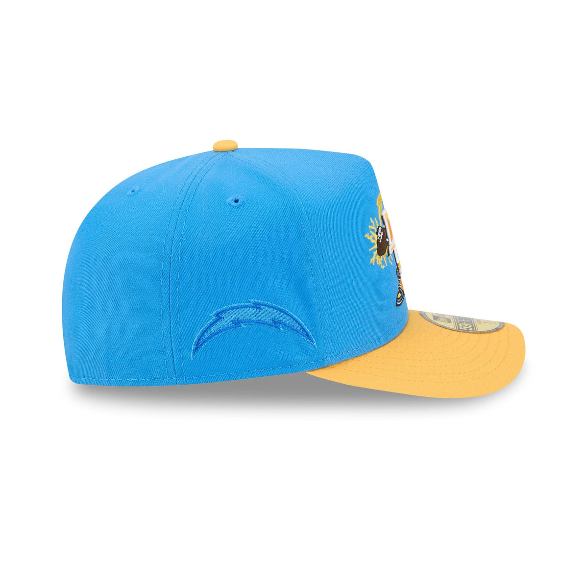 Los Angeles Chargers Cartoon 59FIFTY A-Frame Fitted Hat