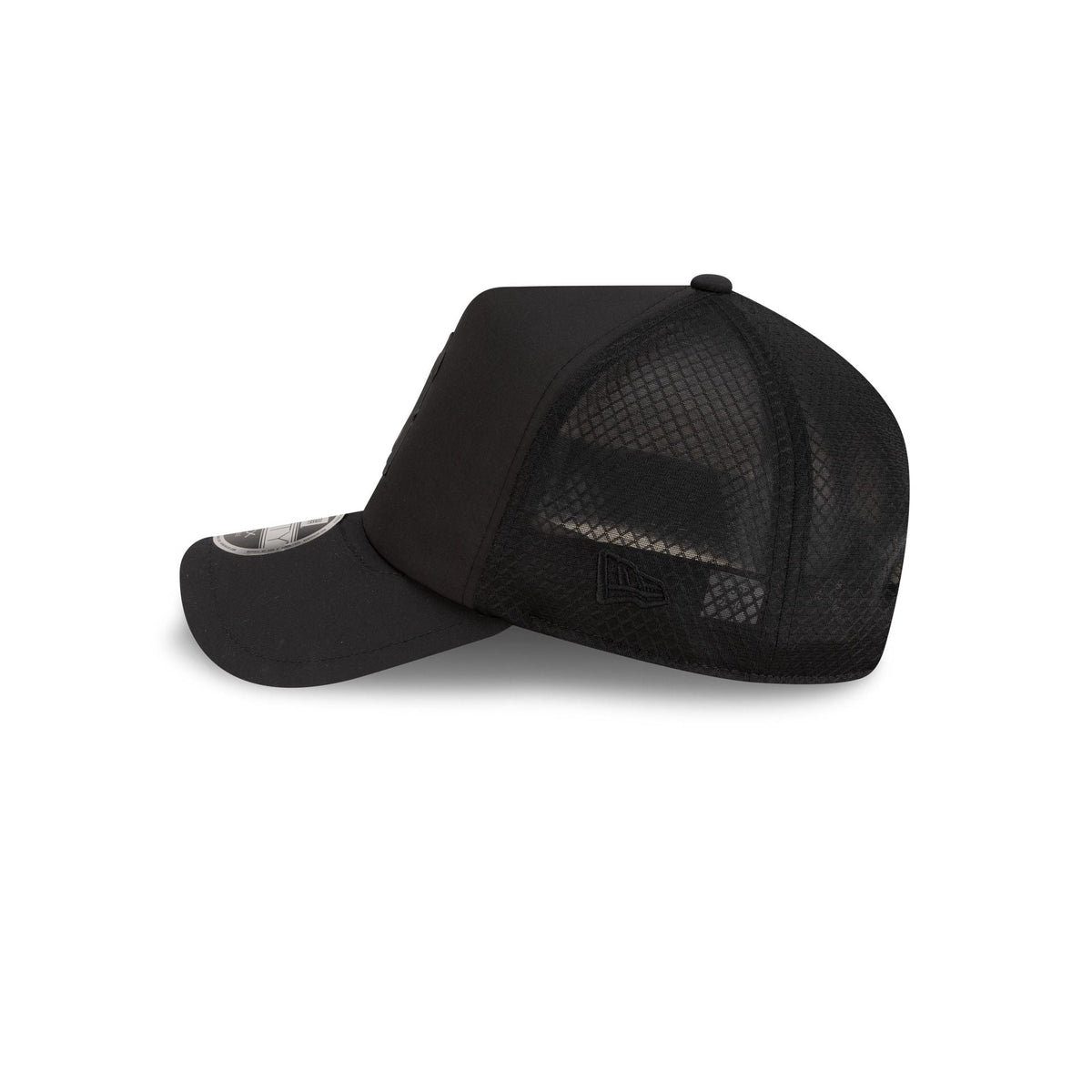 Los Angeles Angels 2026 Batting Practice Black 9FORTY APEX Trucker Hat