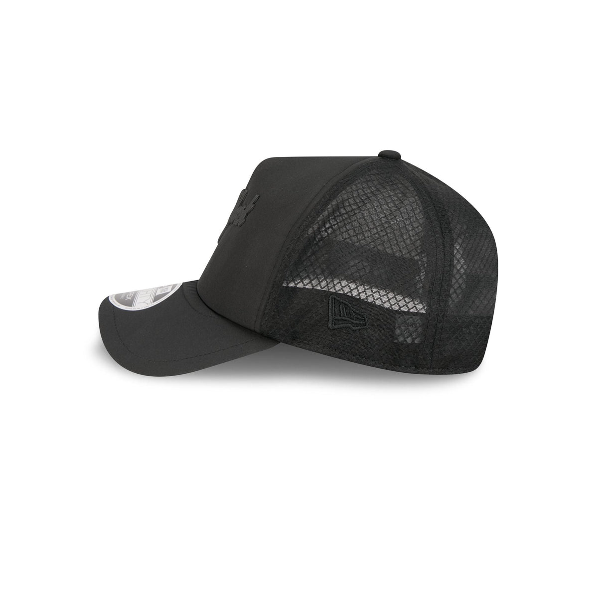 New York Mets 2026 Batting Practice Black 9FORTY APEX Trucker Hat