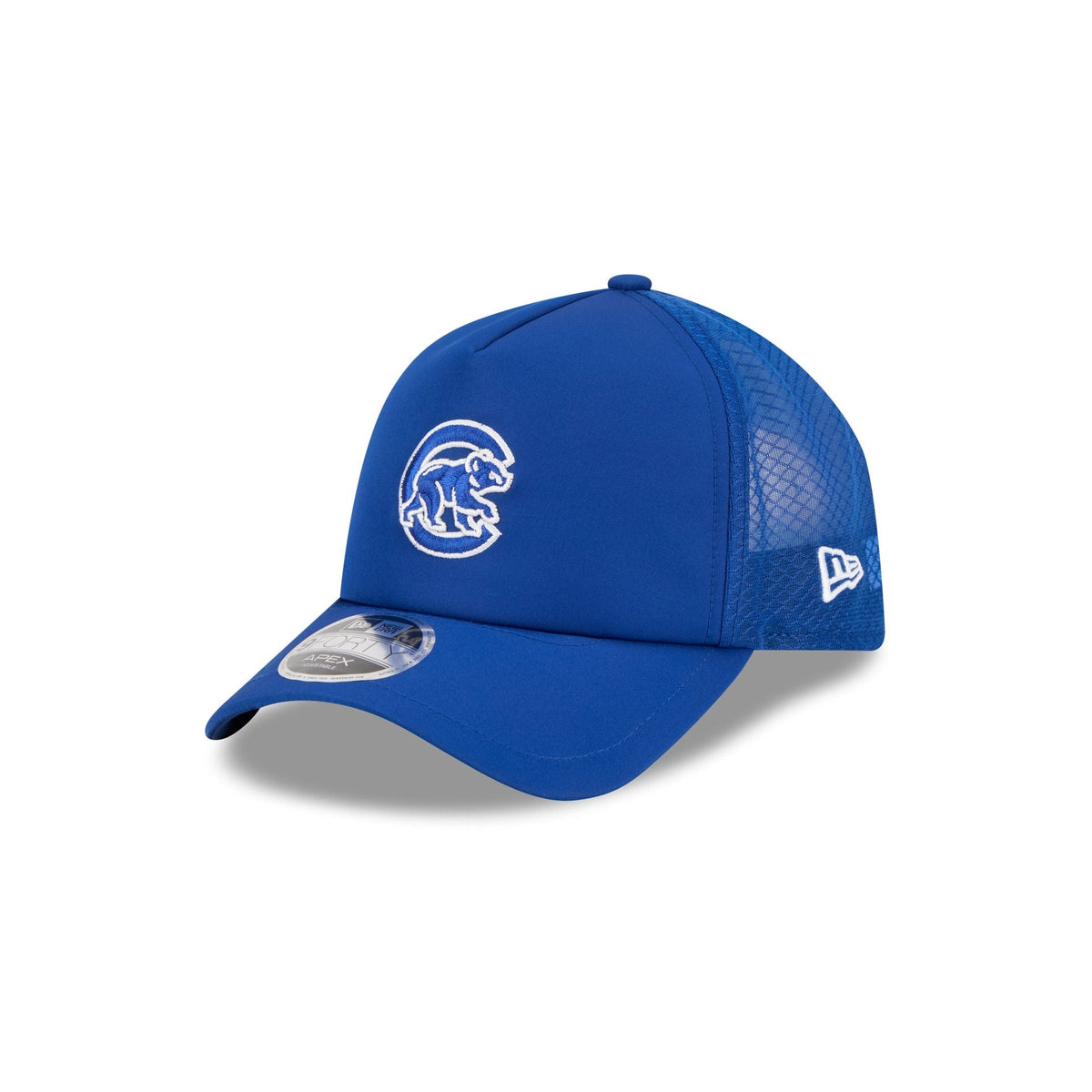 Chicago Cubs 2026 Batting Practice Alt Bear 9FORTY APEX Trucker Hat