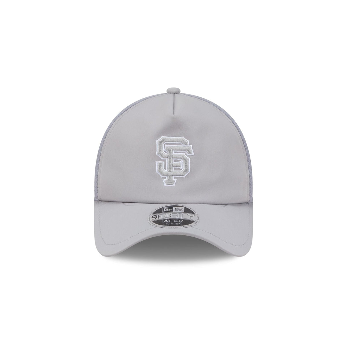 San Francisco Giants 2026 Batting Practice Gray 9FORTY APEX Trucker Hat