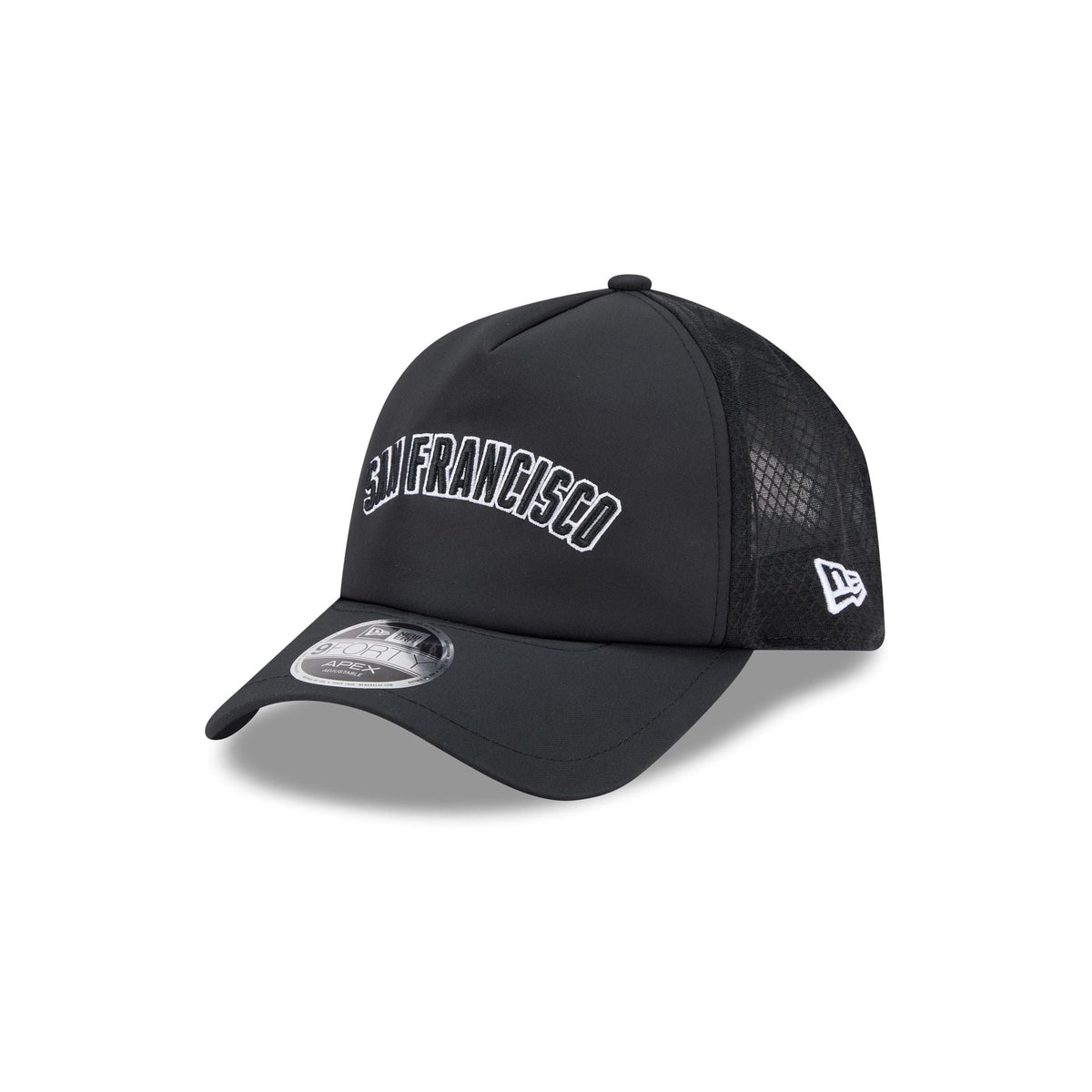 San Francisco Giants 2026 Batting Practice Alt Wordmark 9FORTY APEX Trucker Hat