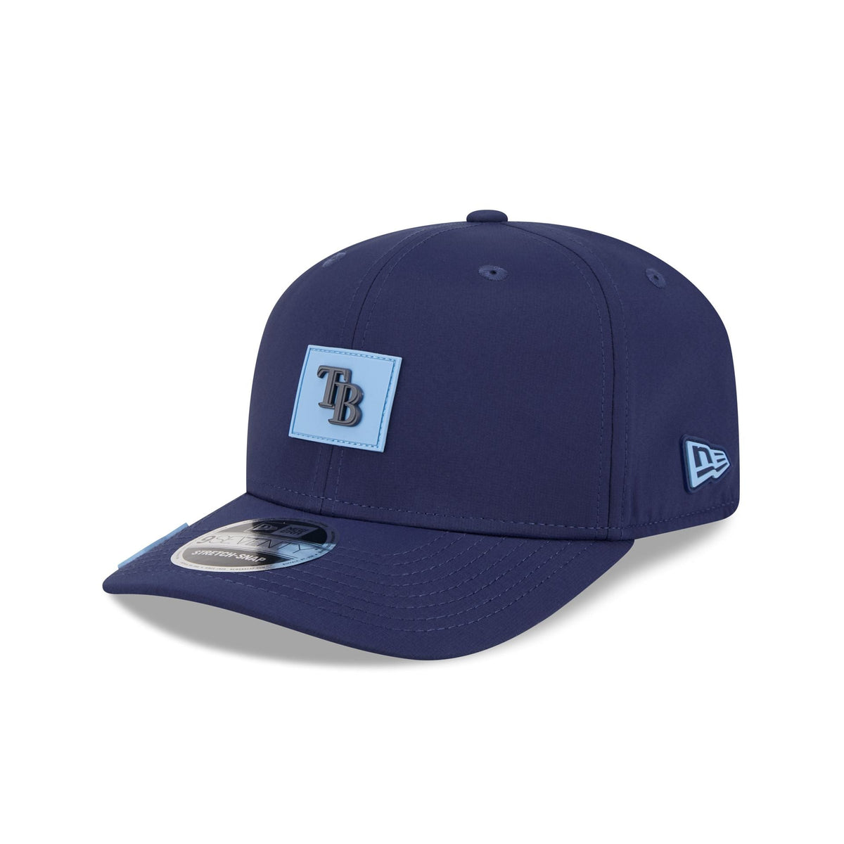 Tampa Bay Rays 2026 Clubhouse 9SEVENTY Stretch-Snap Hat