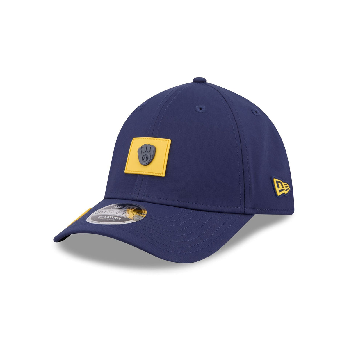 Milwaukee Brewers 2026 Clubhouse 39THIRTY M-Crown Stretch Fit Hat