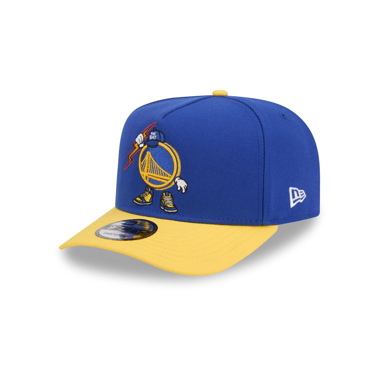 Golden State Warriors Cartoon 9FIFTY A-Frame Snapback Hat