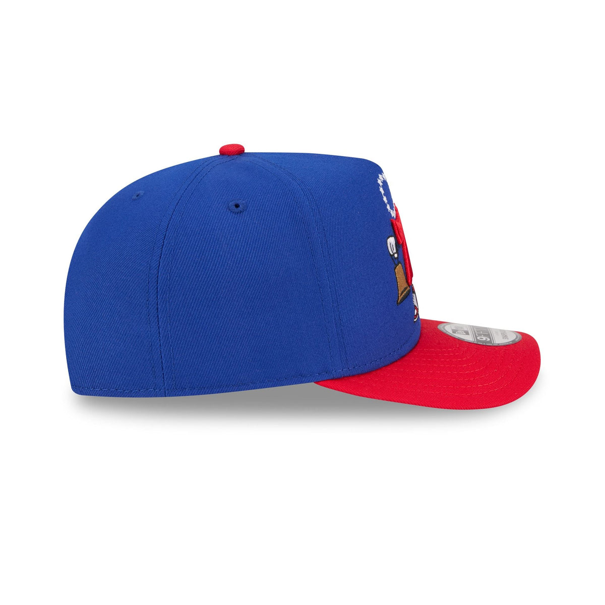 Philadelphia 76ers Cartoon 9FIFTY A-Frame Snapback Hat