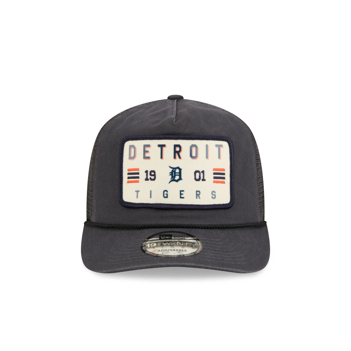 Detroit Tigers Washed Graphite 19TWENTY Trucker Hat