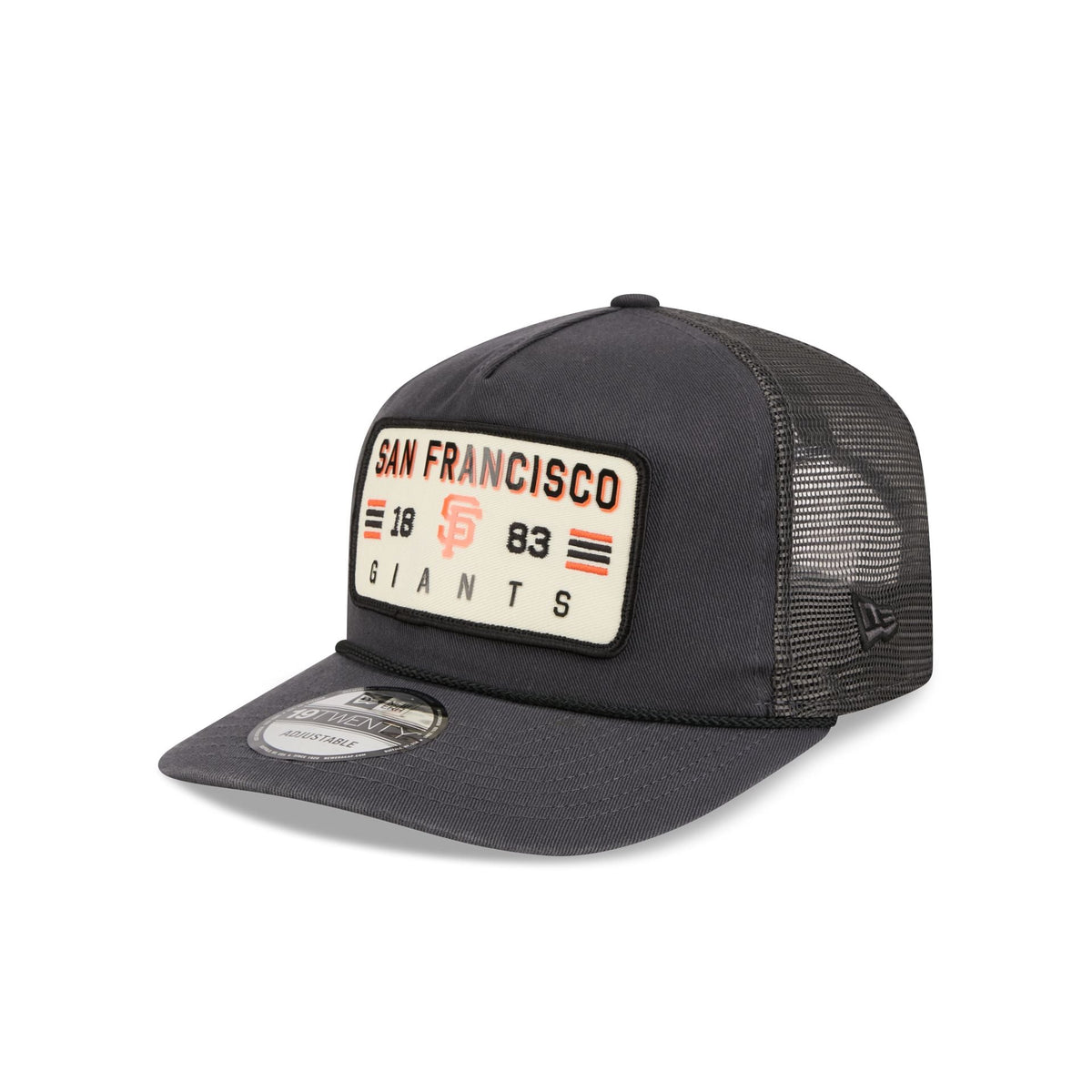 San Francisco Giants Washed Graphite 19TWENTY Trucker Hat