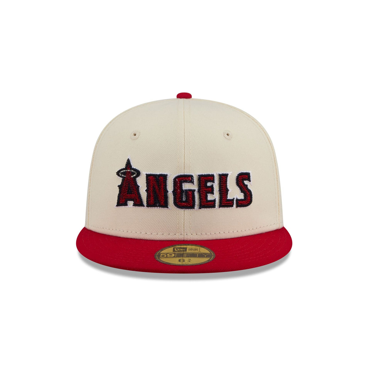 Los Angeles Angels Two Tone Stitch 59FIFTY Fitted Hat