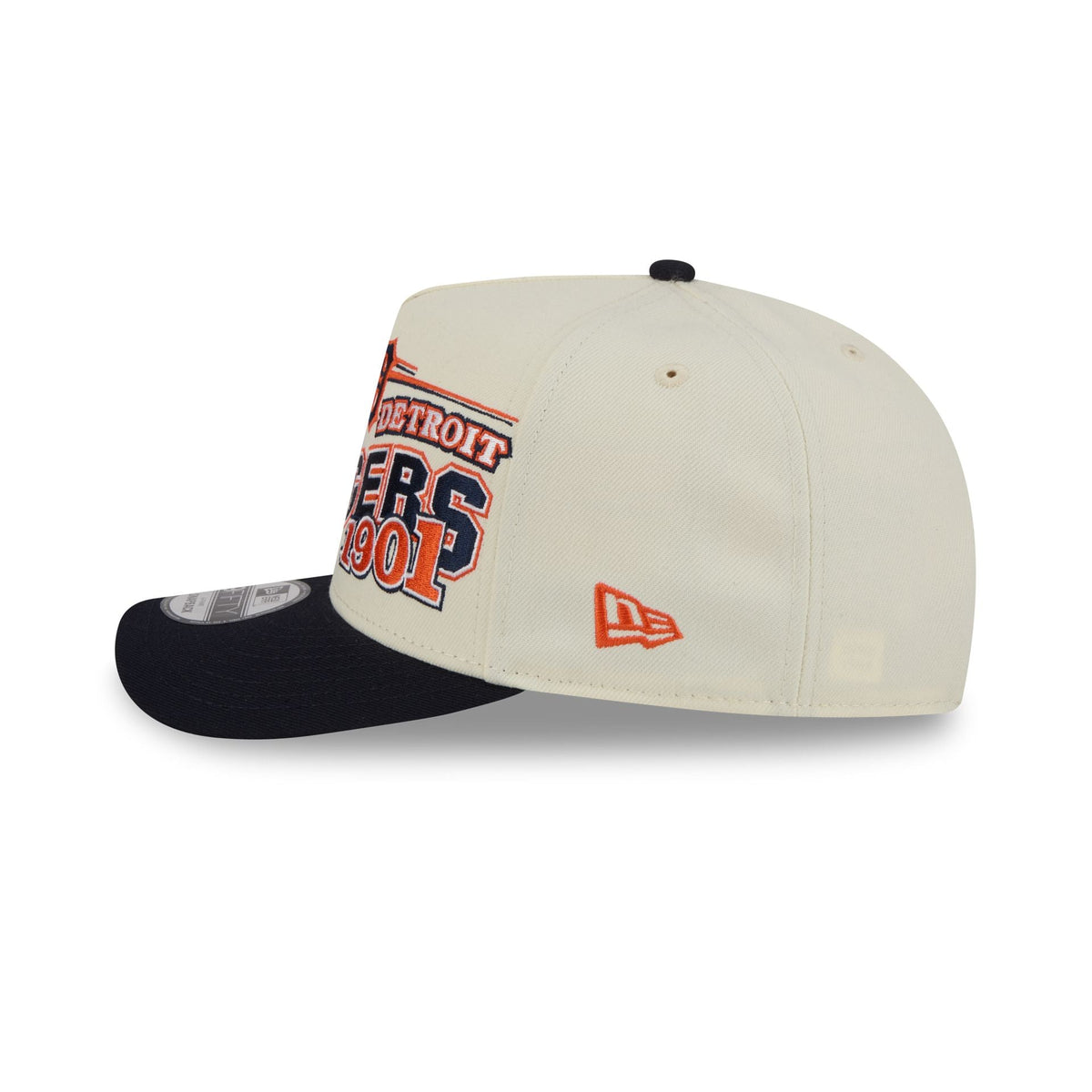 Detroit Tigers Chrome White Classic 9FIFTY A-Frame Snapback Hat