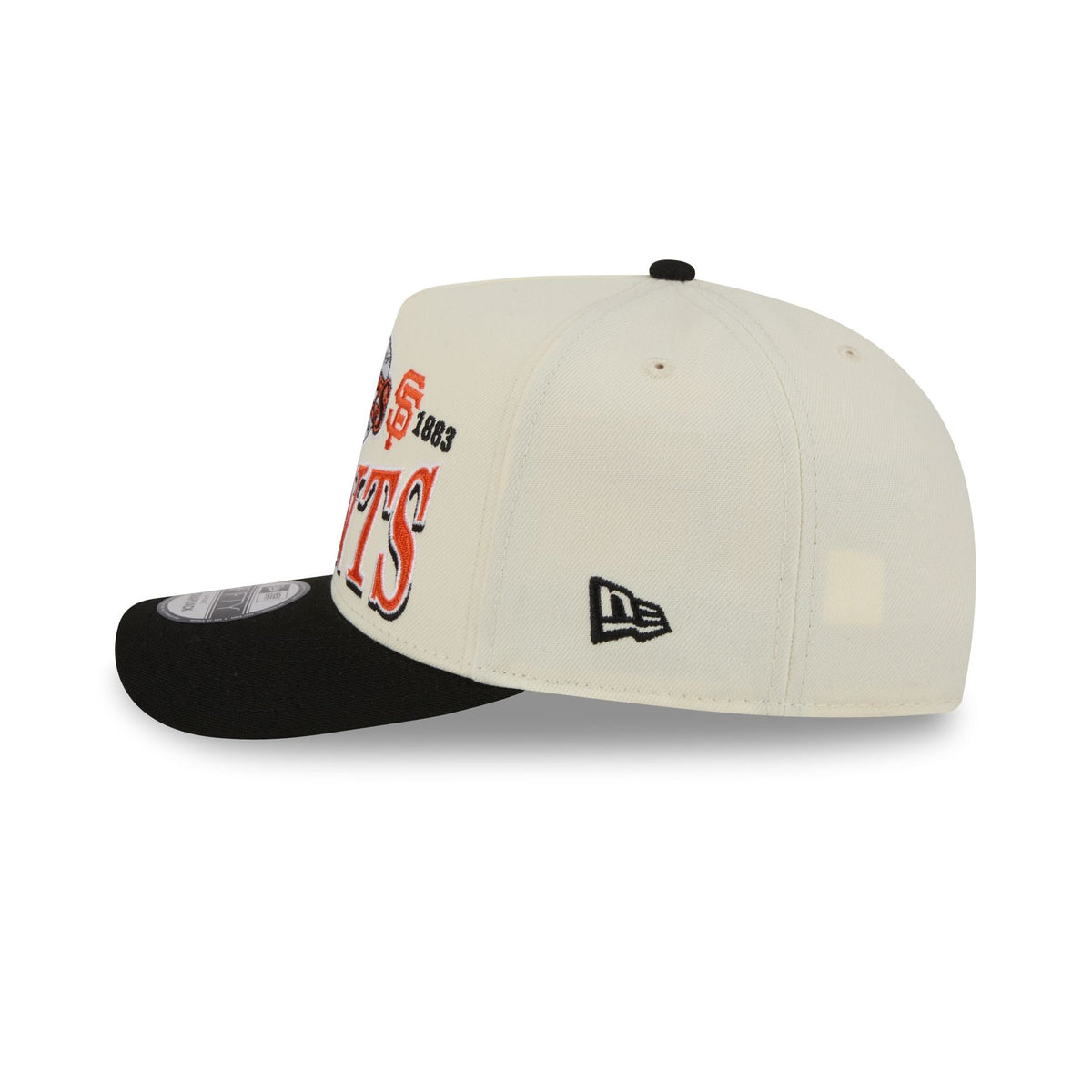 San Francisco Giants Three Hit Chrome White 9FIFTY A-Frame Snapback Hat