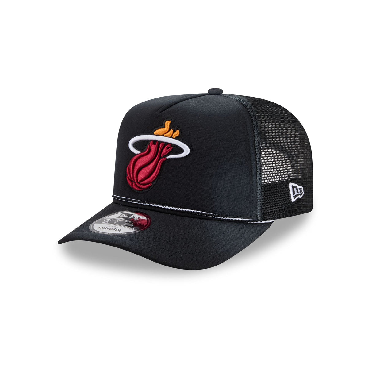 Miami Heat Worn 9FIFTY A-Frame Trucker Hat