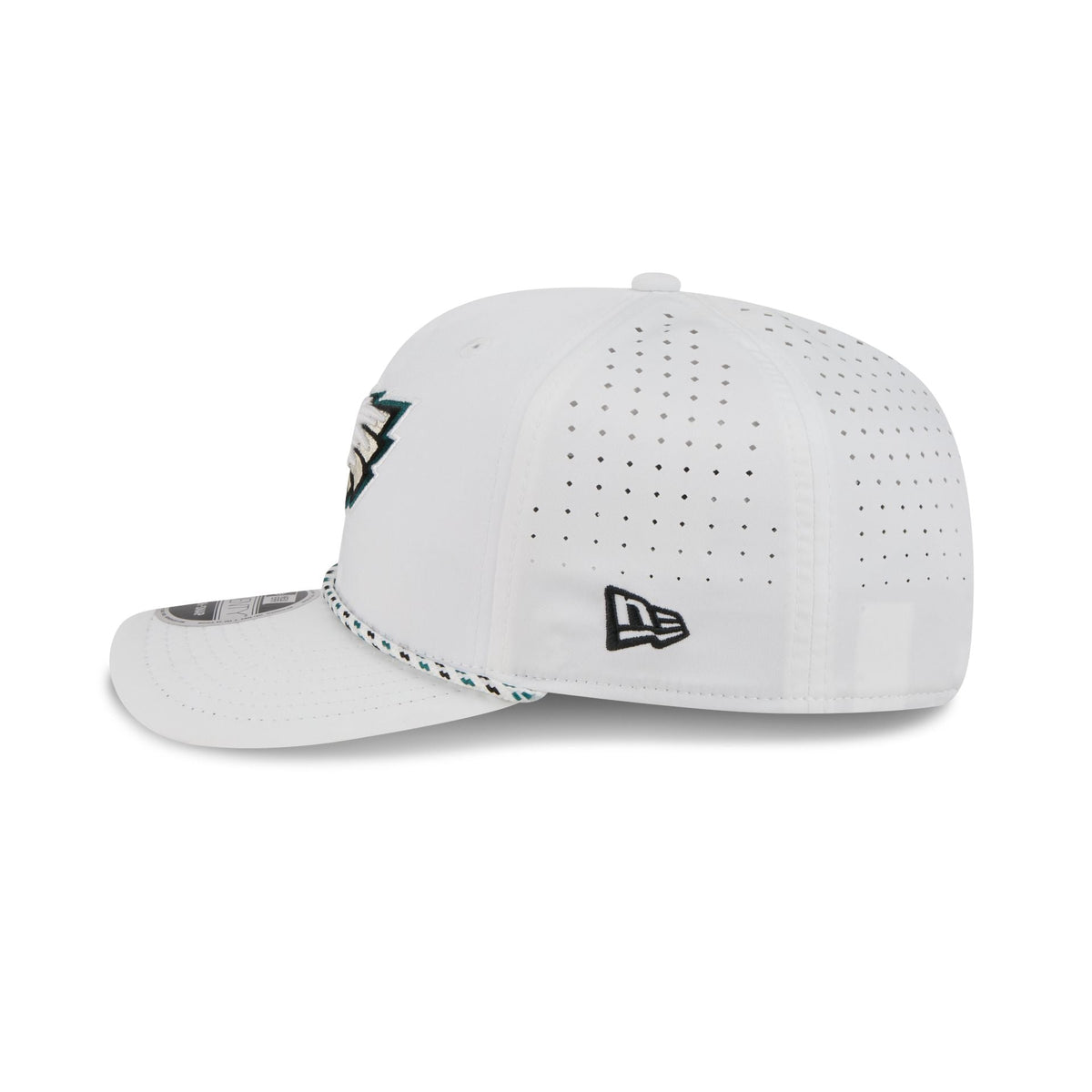 Philadelphia Eagles Optic White Performance Rope 9SEVENTY Stretch-Snap Hat