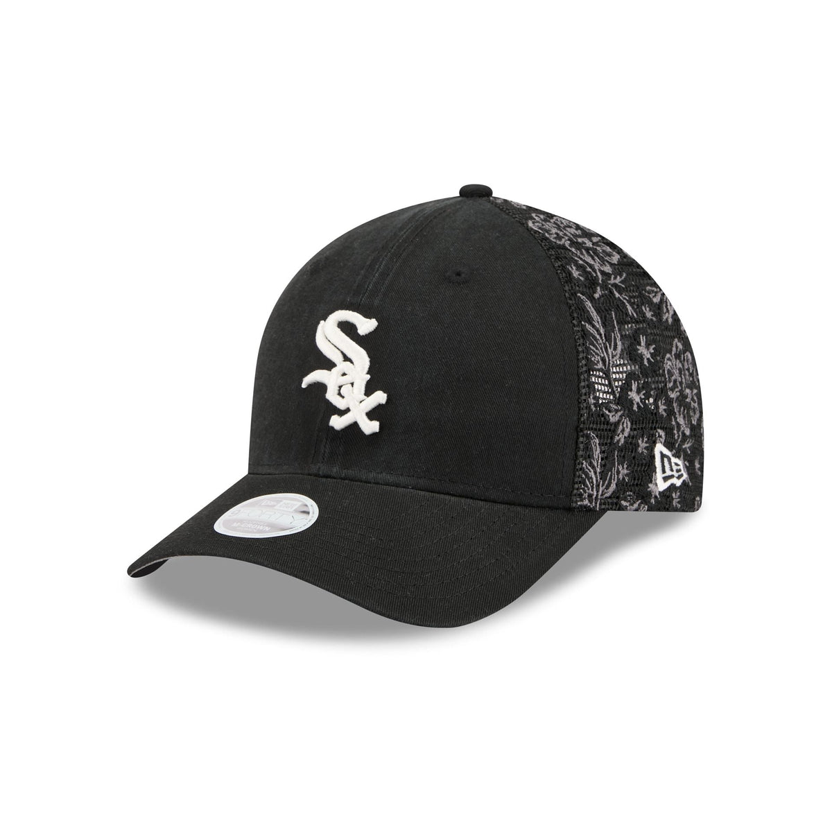 Chicago White Sox Floral Mesh Women's 9FORTY M-Crown Trucker Hat