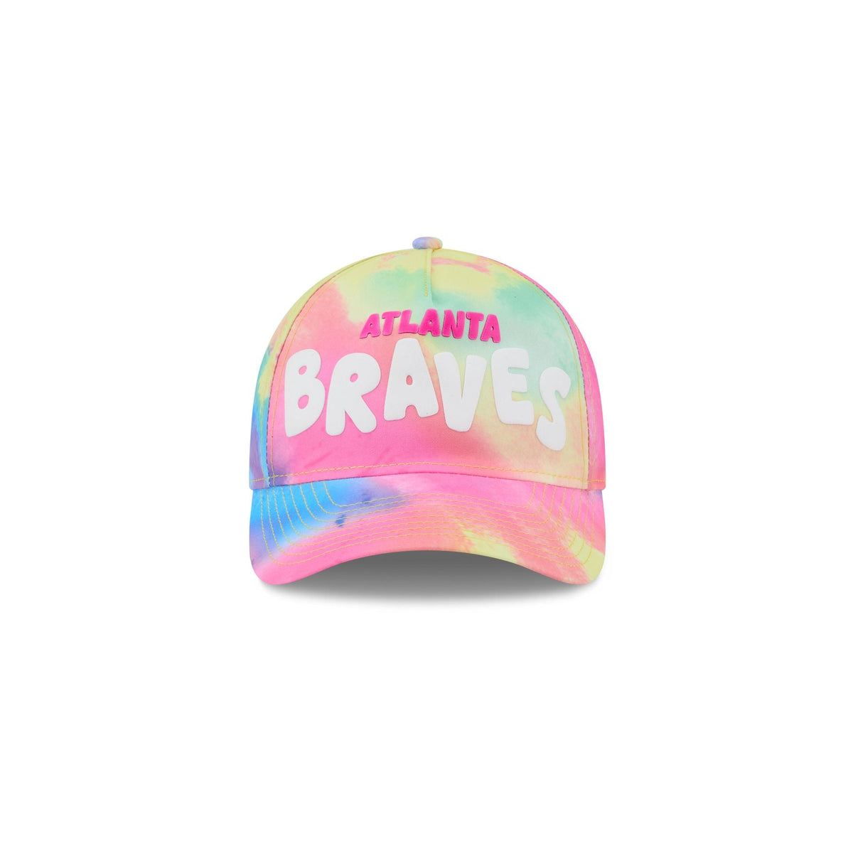 Atlanta Braves Tie Dye Kids 9FORTY M-Crown A-Frame Snapback Hat