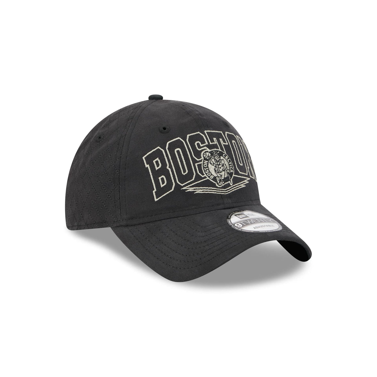 Boston Celtics Quilted Wordmark 9TWENTY Adjustable Hat