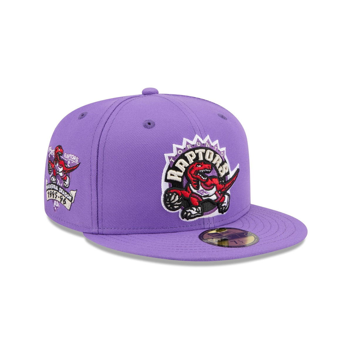 Toronto Raptors 1995-2007 Hardwood Classics Sidepatch 59FIFTY Fitted Hat