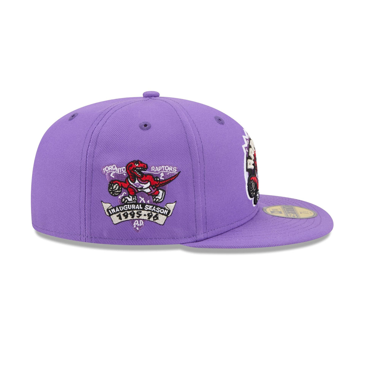 Toronto Raptors 1995-2007 Hardwood Classics Sidepatch 59FIFTY Fitted Hat