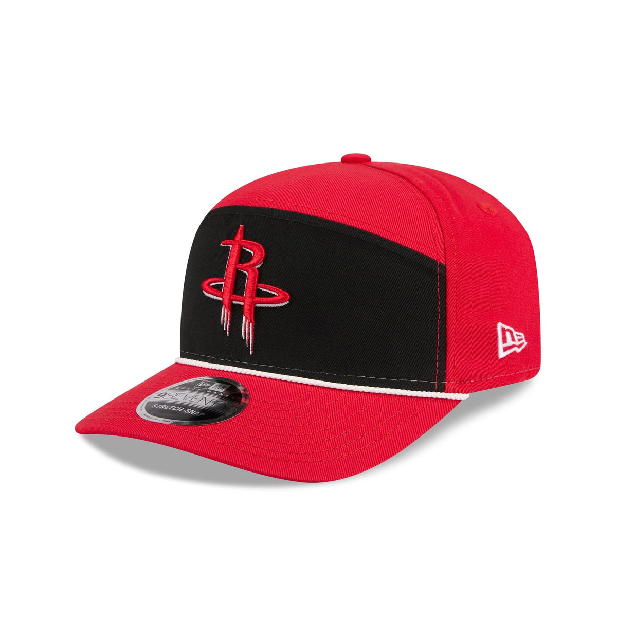 Houston Rockets Split Panel 9SEVENTY Stretch-Snap Hat