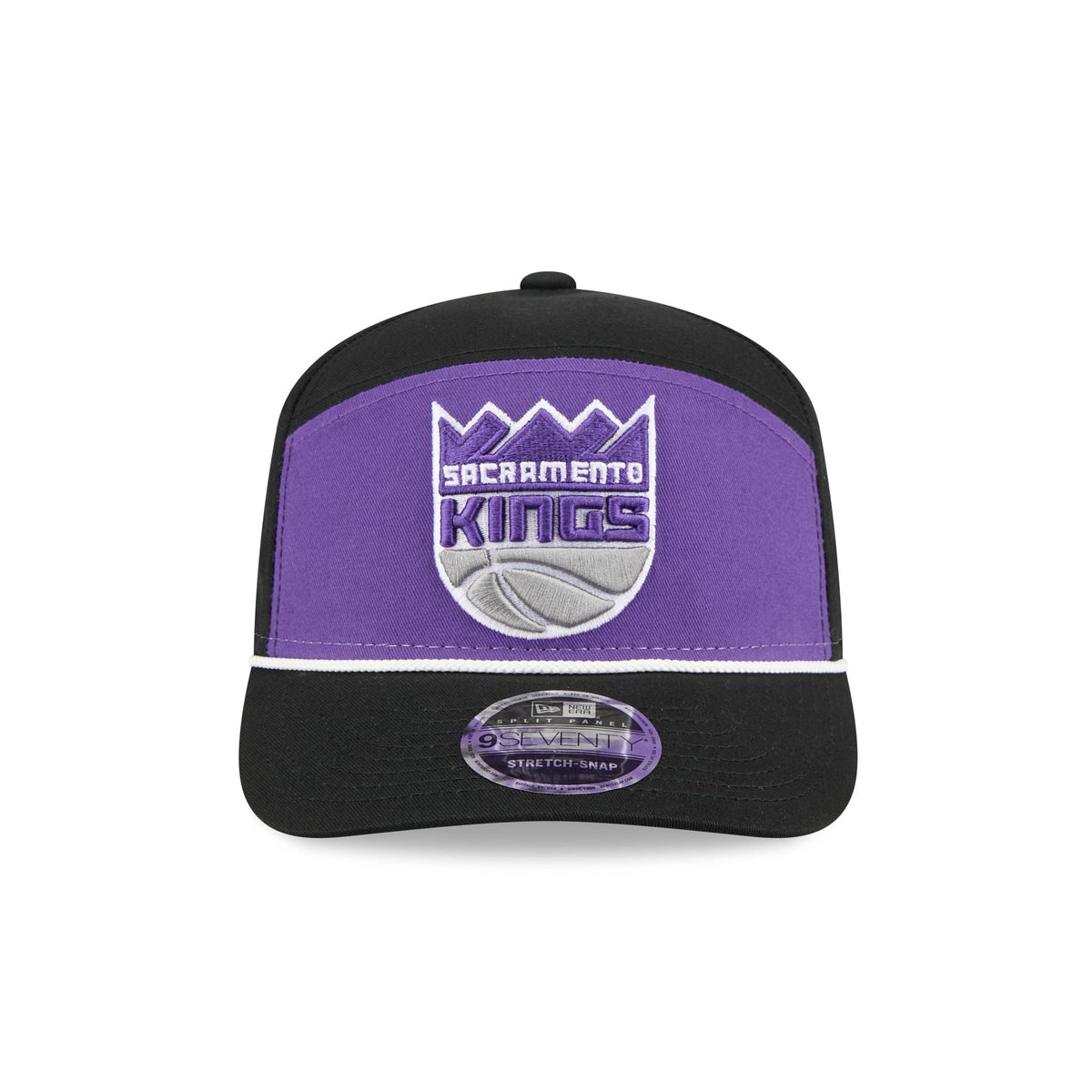Sacramento Kings Split Panel 9SEVENTY Stretch-Snap Hat