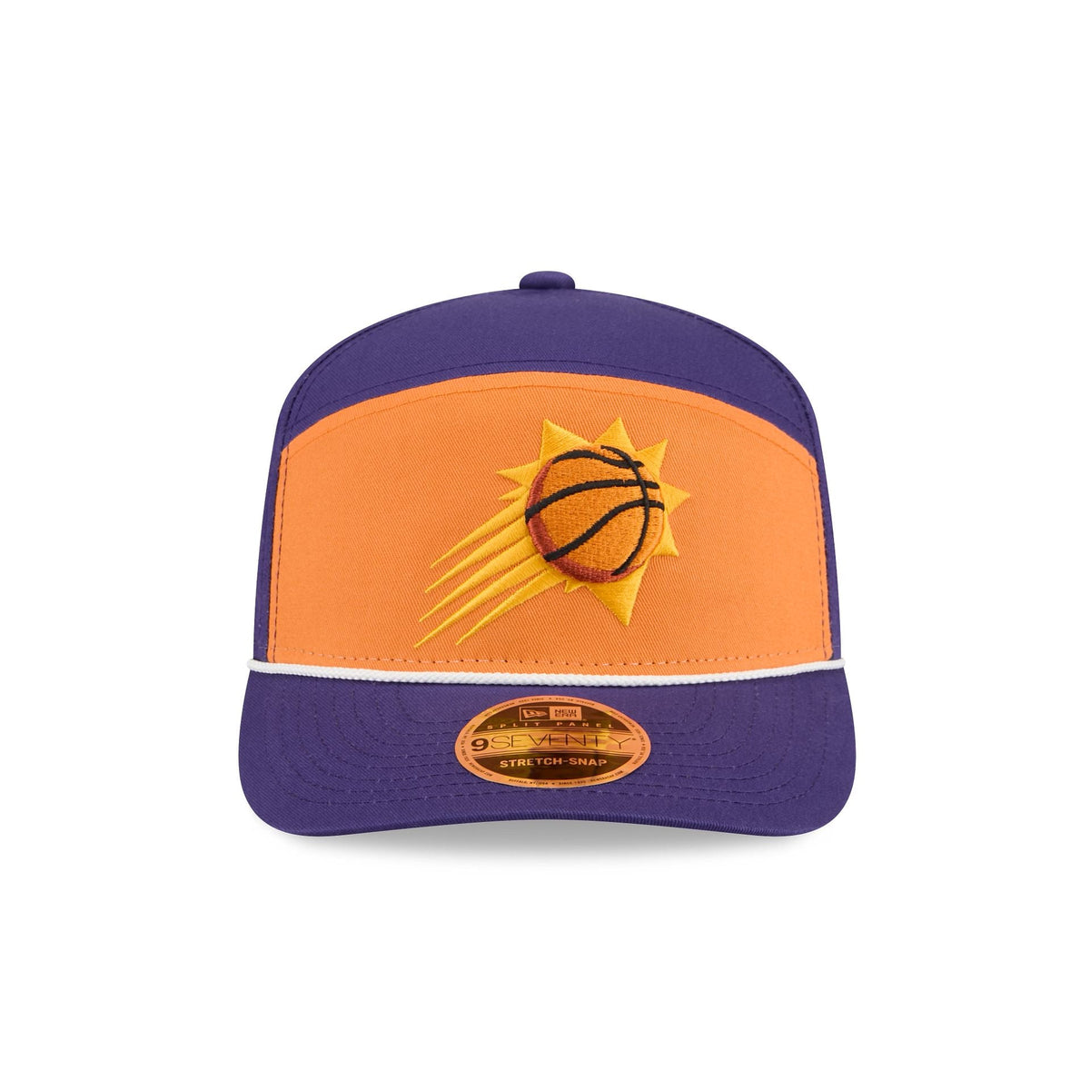 Phoenix Suns Split Panel 9SEVENTY Stretch-Snap Hat