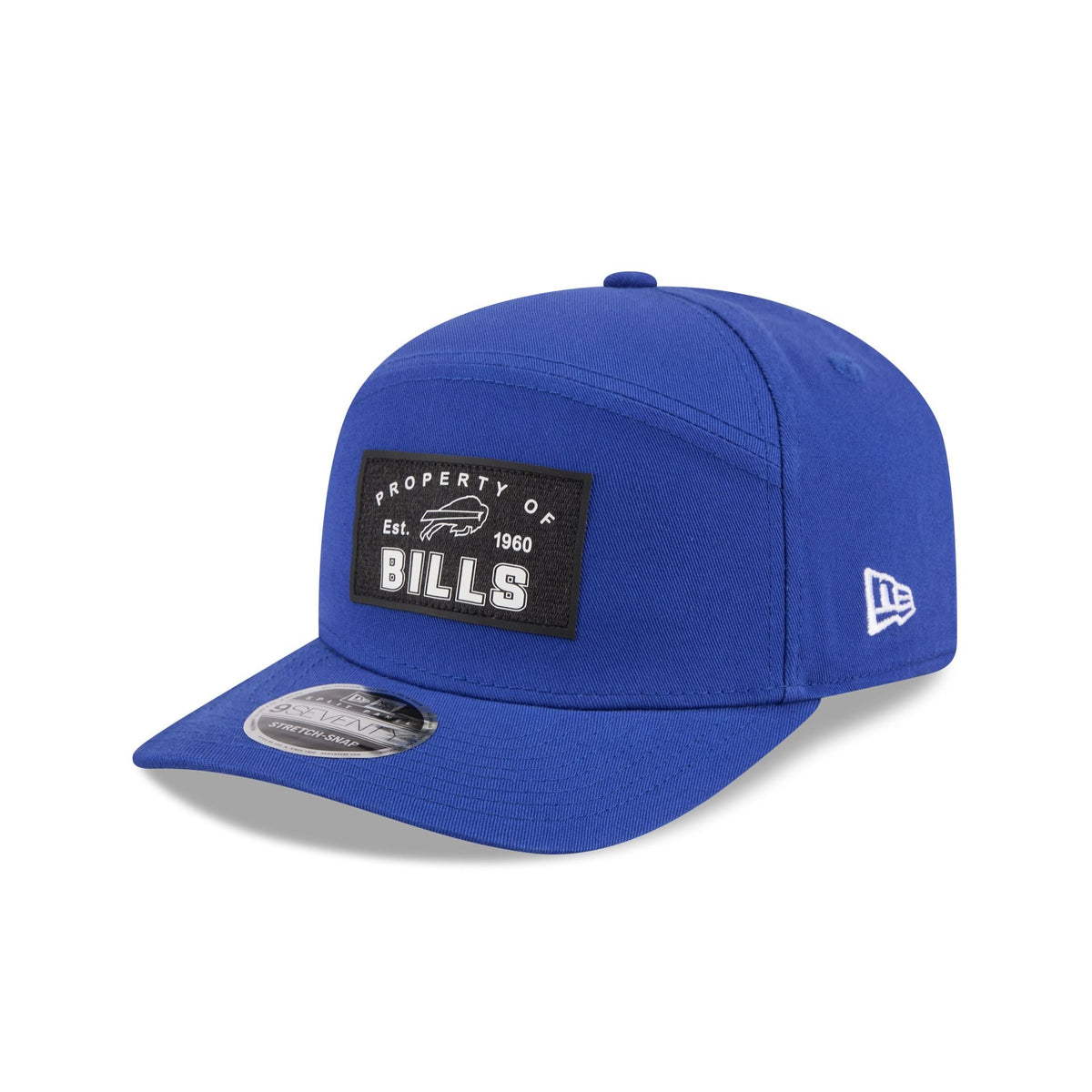 Buffalo Bills Property of Patch Split Panel 9SEVENTY Stretch-Snap Hat