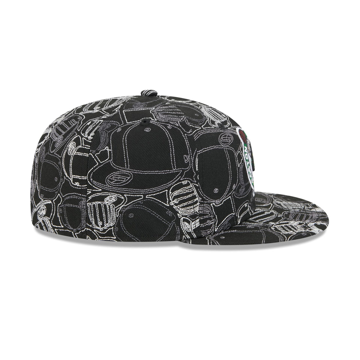 Boston Celtics Cap Scramble 59FIFTY Fitted Hat