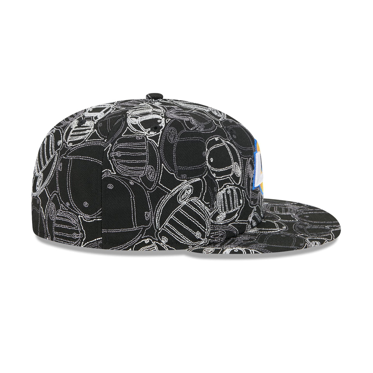 Los Angeles Rams Cap Scramble 59FIFTY Fitted Hat