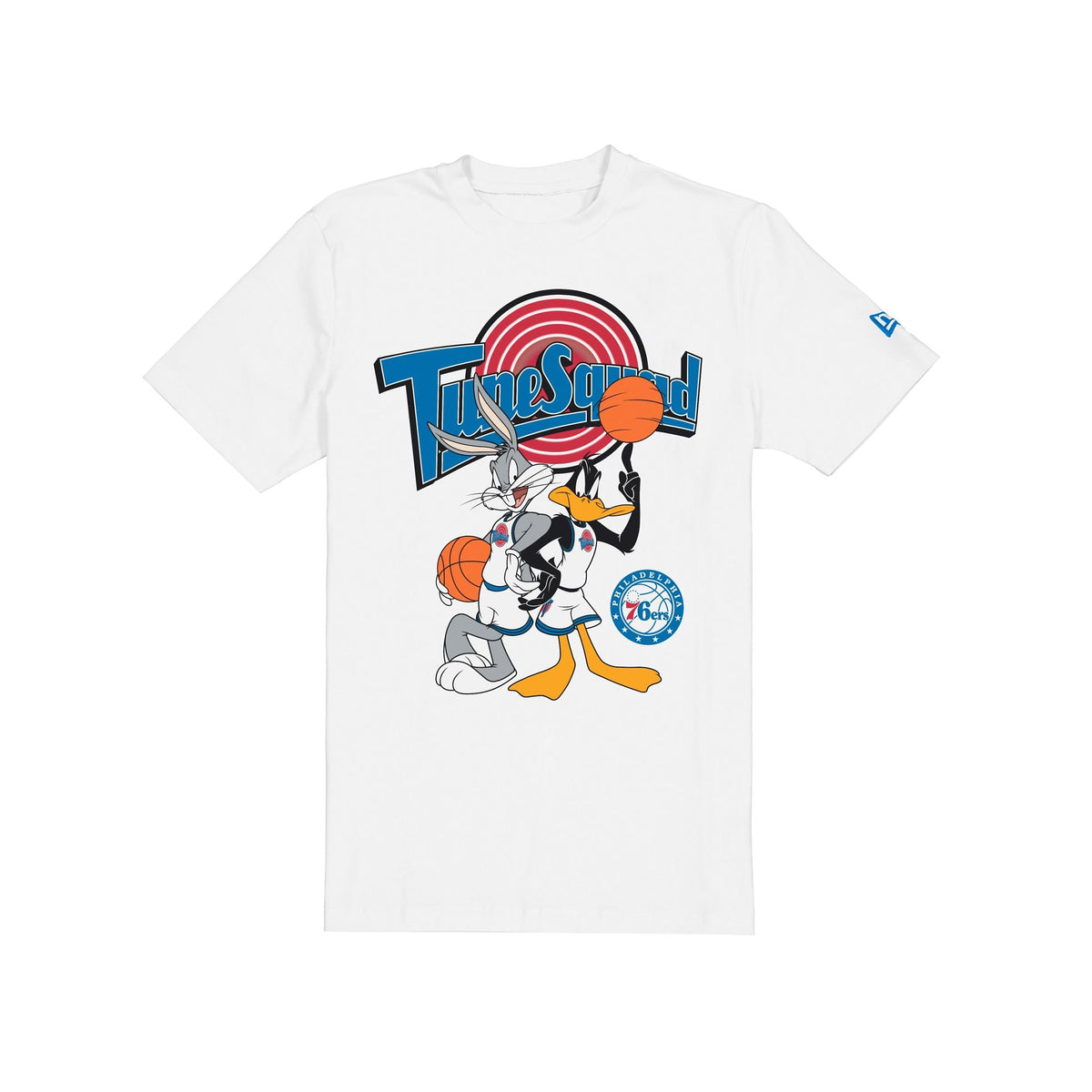 Space Jam x Philadelphia 76ers Tune Squad White T-Shirt